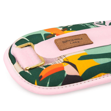 Ranne- ja nilkkapainot SPOKEY Home Jungle 2x1,5 kg, pinkki-kirjava