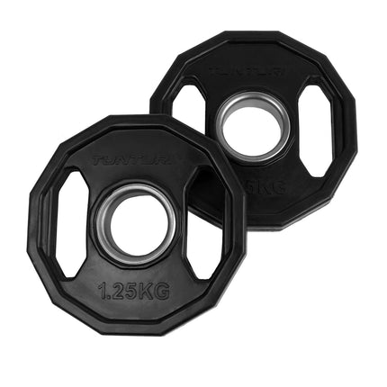 Painolevyt TUNTURI Olympic Kumilevyt, 50 mm, 1,25 kg