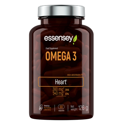 Rasvahappo TREC ESSENSEY OMEGA 3 90 kapselia