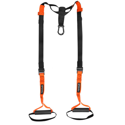 Säädettävä harjoitusvyö SPOKEY Lilt, musta-oranssi