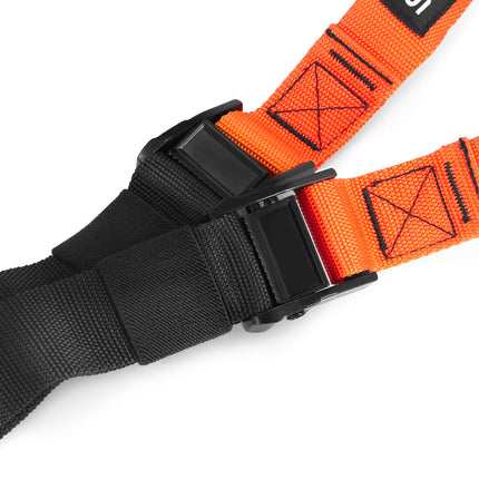 Säädettävä harjoitusvyö SPOKEY Lilt, musta-oranssi