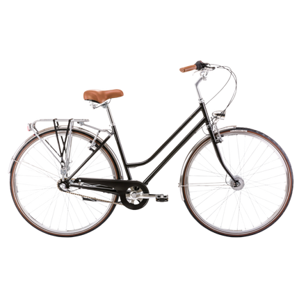 Kaupunkipyörä ROMET Vintage Classic D, musta (L)