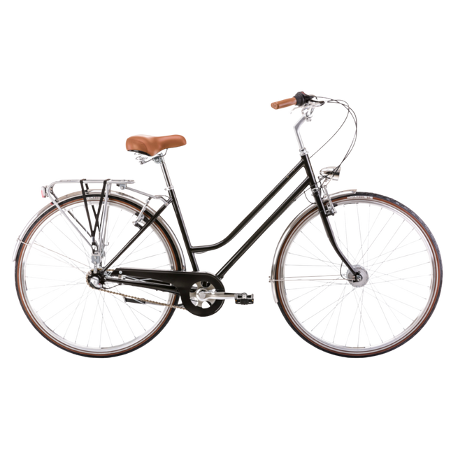 Kaupunkipyörä ROMET Vintage Classic D, musta (L)