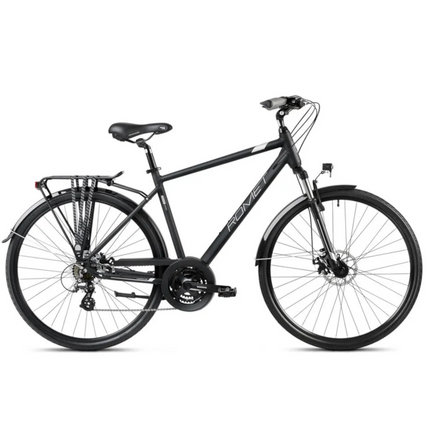 Hybridipyörä ROMET Wagant 2, musta-harmaa (M)