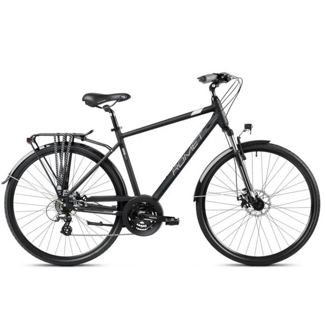 Hybridipyörä ROMET Wagant 2, musta-harmaa (M)