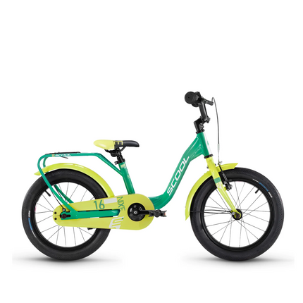 Lasten pyörä S´COOL niXe, 16" vihreä