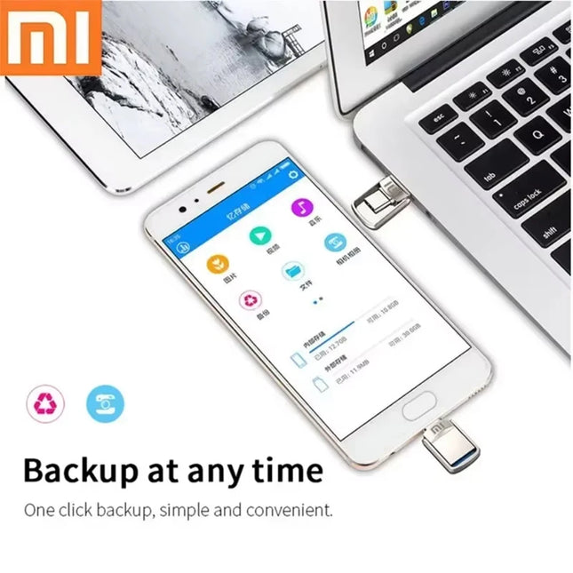 Xiaomi USB 3.2 muistitikku – 512GB / 1TB / 2TB, vedenpitävä metallirunko
