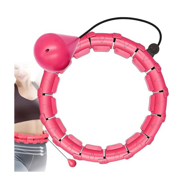 Hierova hulavanne painolla Smart Hula Hoop HHP007, pinkki