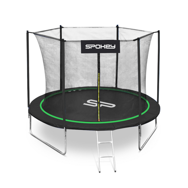 Trampoliini SPOKEY Pusero 244 cm, vihreä