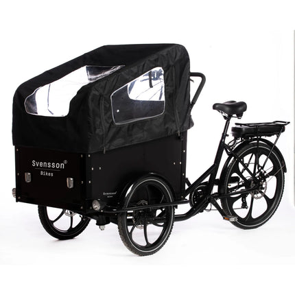 Sähkökäyttöinen CARGOBIKE of Sweden SVENSSON Family