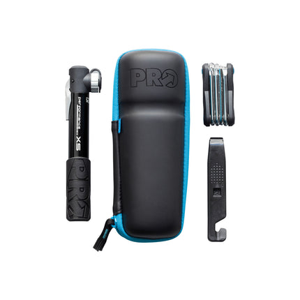 Työkalusarja Pro Combi Pack, käsipumppu, avainsarja, vivut, kapseli