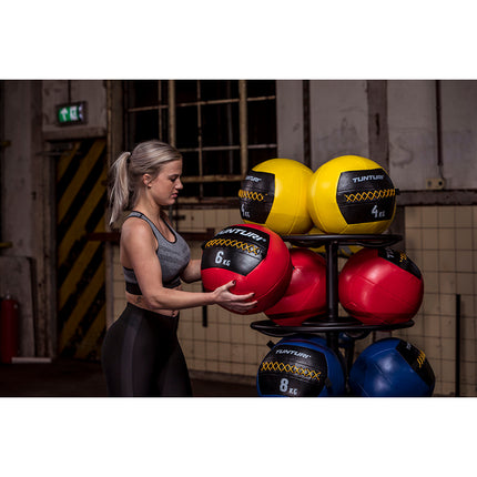 Täytepallo Tunturi Seinäpallo 4 kg, keltainen