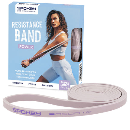 Harjoituskumi SPOKEY Power Xlight, pinkki