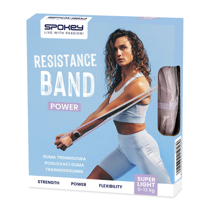 Harjoituskumi SPOKEY Power Xlight, pinkki