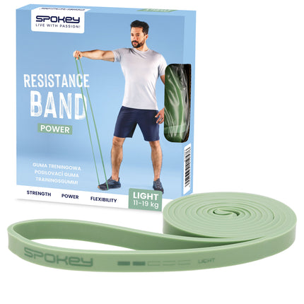 Harjoituskumi SPOKEY Power, kevyt, vihreä
