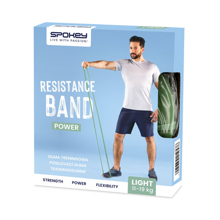 Harjoituskumi SPOKEY Power, kevyt, vihreä