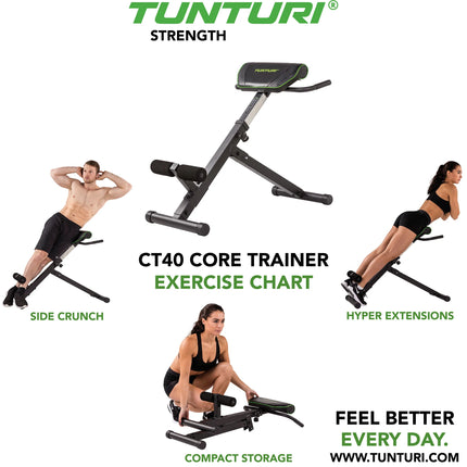 Treenipenkki TUNTURI CT40 Core trainer