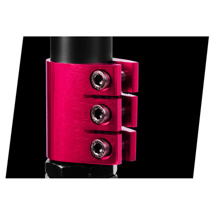 Temppuskootteri SOKE EVO, musta-vaaleanpunainen