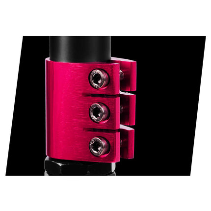 Temppuskootteri SOKE EVO, musta-vaaleanpunainen