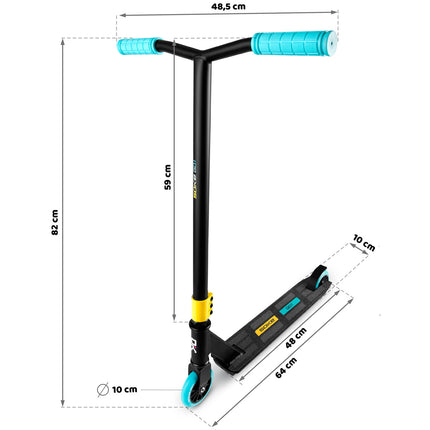 Stunt-skootteri SOKE GO! Keltainen