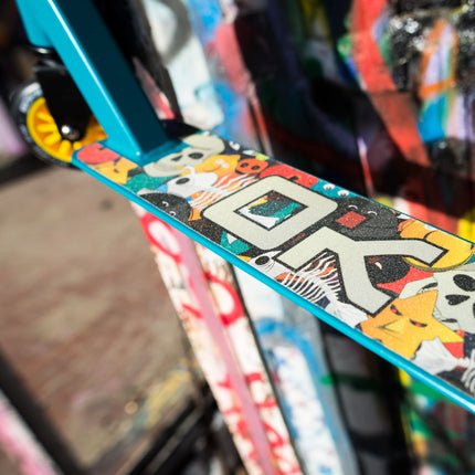 Stunt-skootteri SOKE GO! sini-keltainen