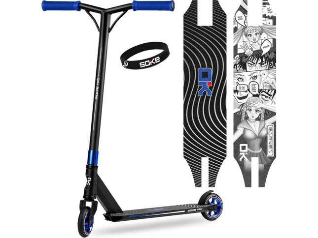 Stunt-skootteri SOKE PRO manga sininen