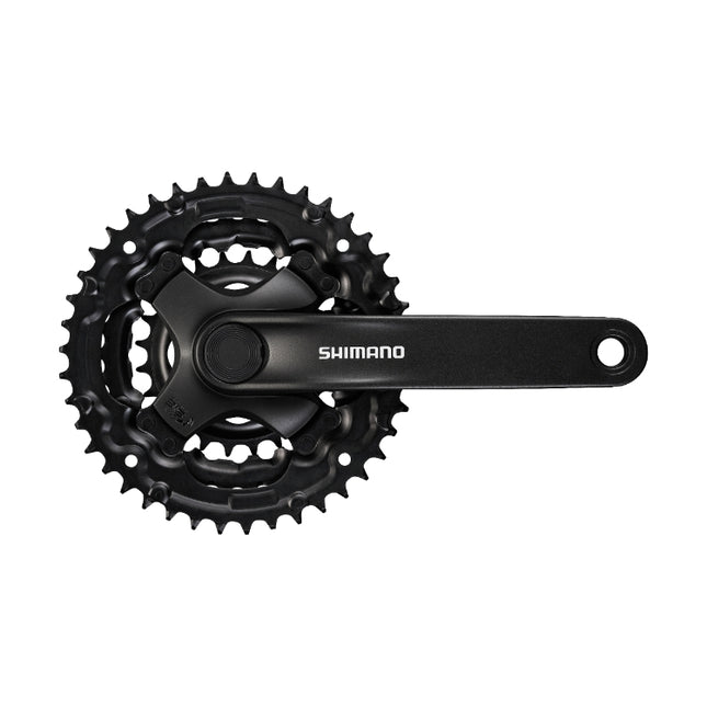 Kampisarja Shimano 6/7/8-speed musta FC-TY301 48/38/28T 170mm