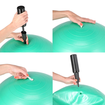 Voimistelupallo HMS YB01N Gym Ball 75 cm, musta