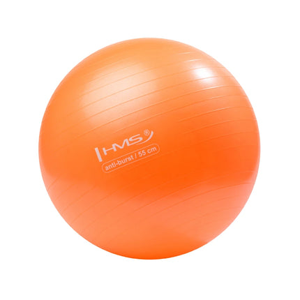 Voimistelupallo HMS YB02N Gym Ball 55 cm, oranssi