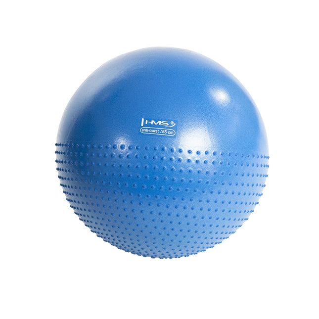 Voimistelupallo HMS YB03N Gym Ball 55 cm, sininen