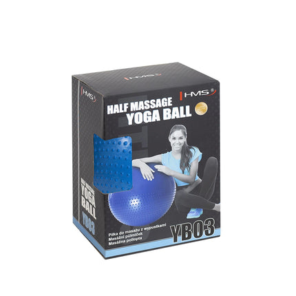 Voimistelupallo HMS YB03N Gym Ball 55 cm, sininen