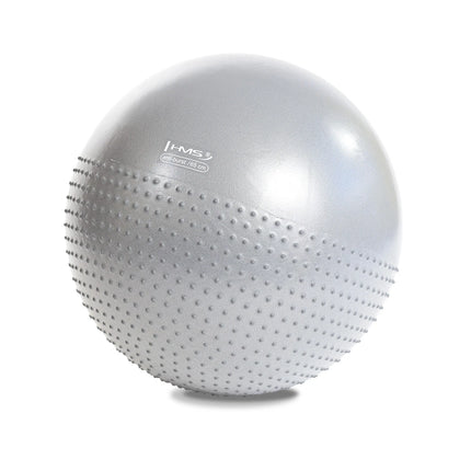 Voimistelupallo HMS YB03N Gym Ball 65 cm, vaaleanharmaa