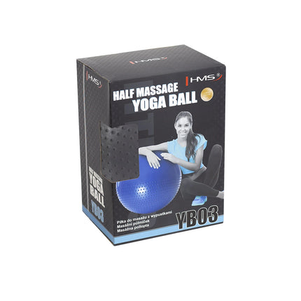 Voimistelupallo HMS YB03N Gym Ball 75 cm, musta