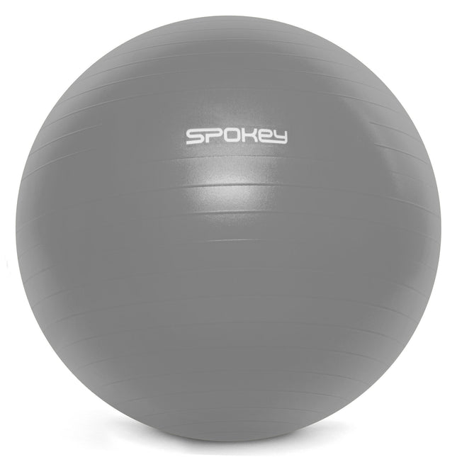 Voimistelupallo SPOKEY Fitball III, 65 cm, harmaa