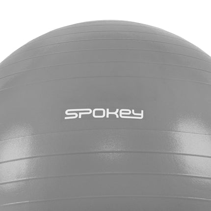 Voimistelupallo SPOKEY Fitball III, 65 cm, harmaa