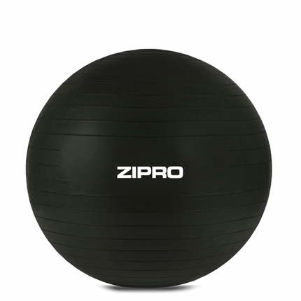 Voimistelupallo ZIPRO Anti-Burst Voimistelupallo 65cm, musta