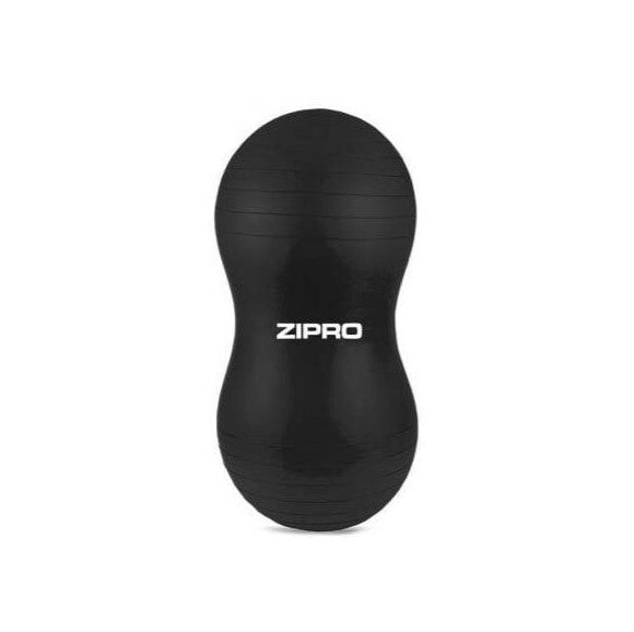 Voimistelupallo ZIPRO Peanut 45cm, musta