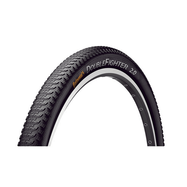 Ulkorengas CONTINENTAL MTB DOUBLE FIGHTER III 27" 27.5 X 2.0 Black Reflex