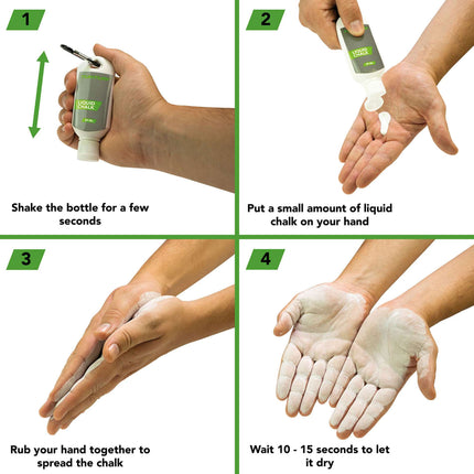 Nestemäinen liitu TUNTURI Tunturi Liquid Chalk 50 ml