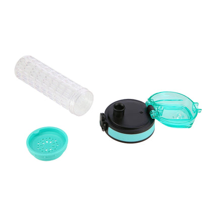 Vesipullo NILS NCD04, 950 ml, vaaleanpunainen-vihreä