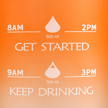 Vesipullo NILS NCD68, 1000 ml, oranssinsininen