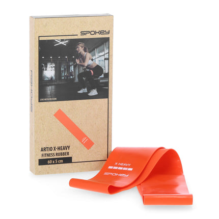 Joustava kumi SPOKEY ARTIO X-Heavy, oranssi, erittäin vahva