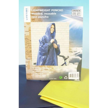 Sadetakki Lifetime travel, hupullinen, sininen