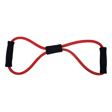 Voimistelusarja TUNTURI Putkisarja kahvalla, raskas, punainen