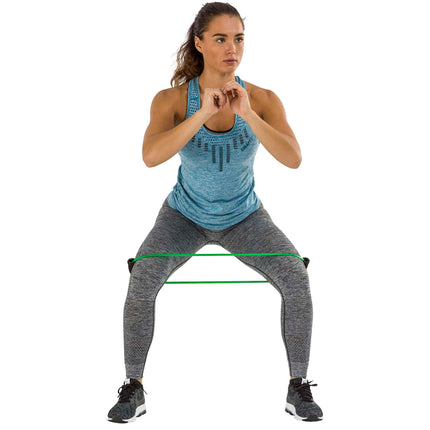 Voimistelusarja TUNTURI Putkisarja kahvalla, medium, vihreä