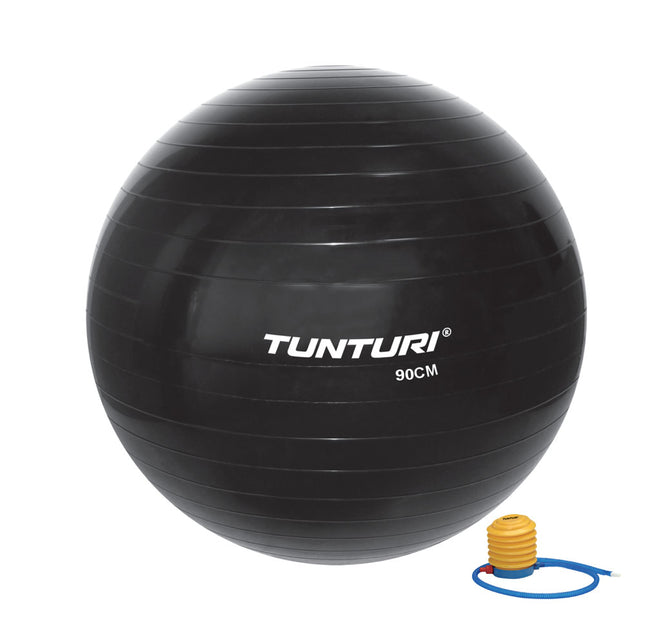 Voimistelupallo TUNTURI Gymball 55cm, musta