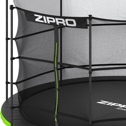 Trampoliini ZIPRO Jump Pro Garden Trampoliini sisäverkolla, halkaisija 252 cm