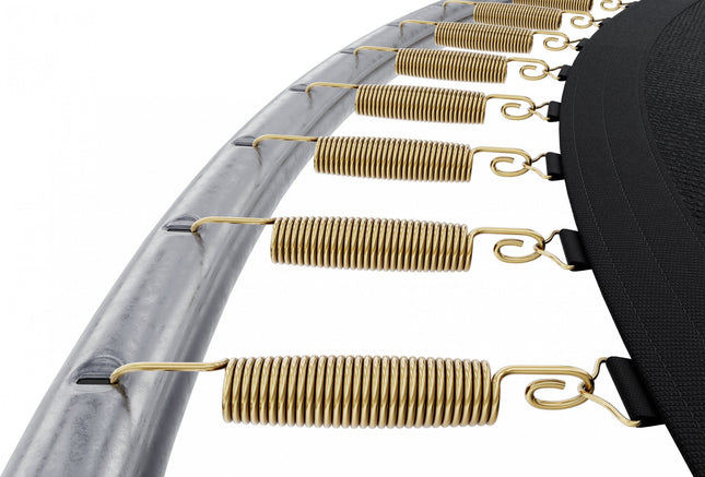 Trampoliini ZIPRO Jump Pro Garden Trampoliini sisäverkolla, halkaisija 374 cm