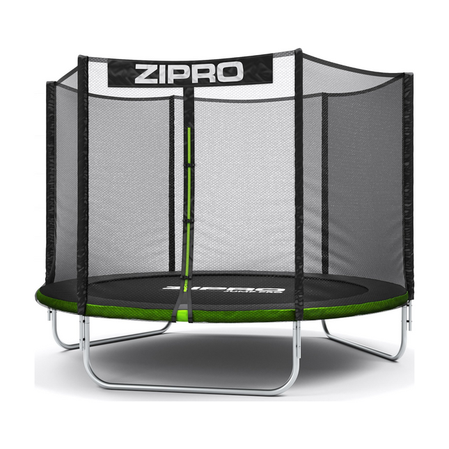 Trampoliini ZIPRO Jump Pro Garden Trampoliini ulkoverkolla, halkaisija 252 cm