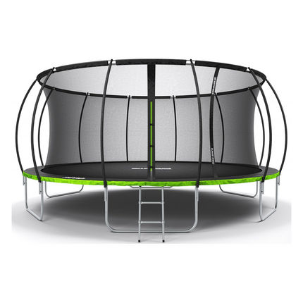 Trampoliini ZIPRO Jump Pro Premium Garden Trampoliini sisäverkolla, halkaisija 496 cm